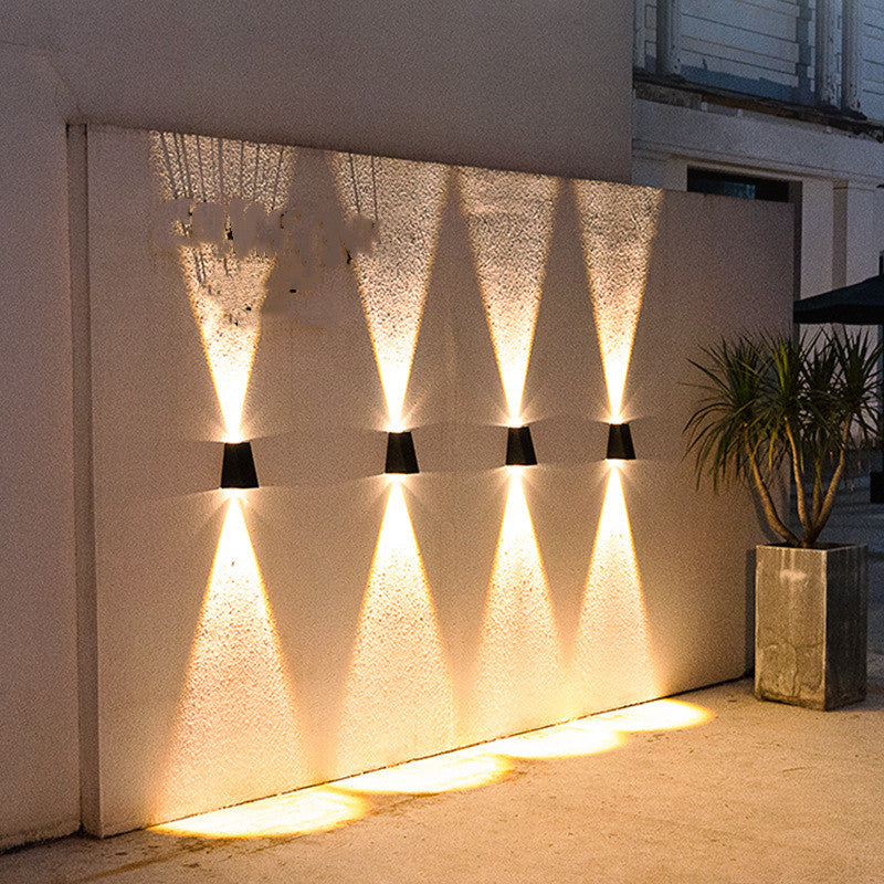 Solar Wandlampe LED