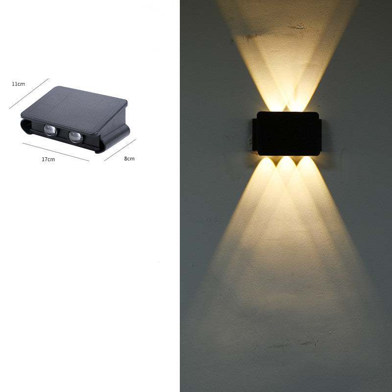 Solar Wandlampe LED