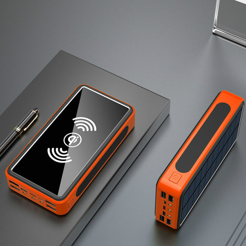 Wireless Charging Solar Powerbank