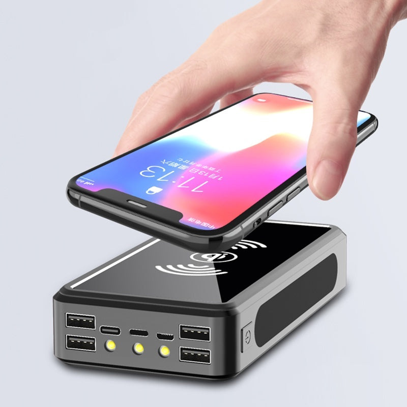 Wireless Charging Solar Powerbank