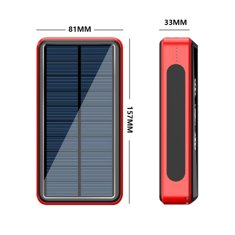 Wireless Charging Solar Powerbank