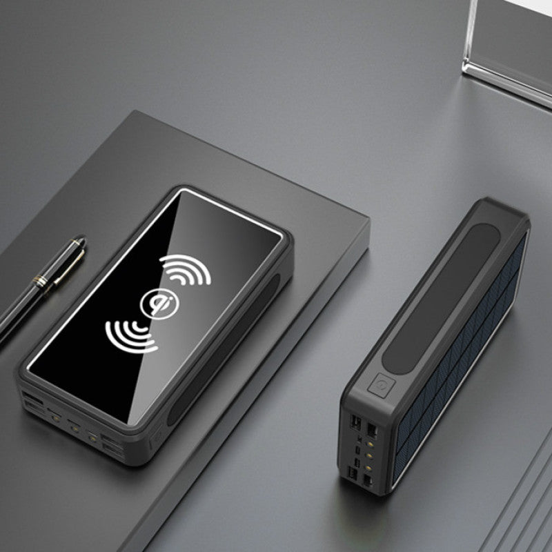 Wireless Charging Solar Powerbank