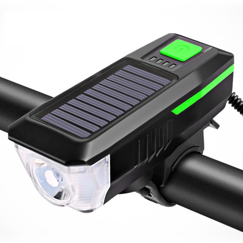 Solar bicycle lamp