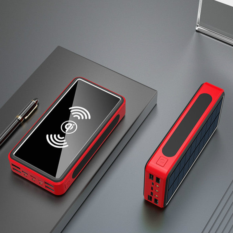 Wireless Charging Solar Powerbank