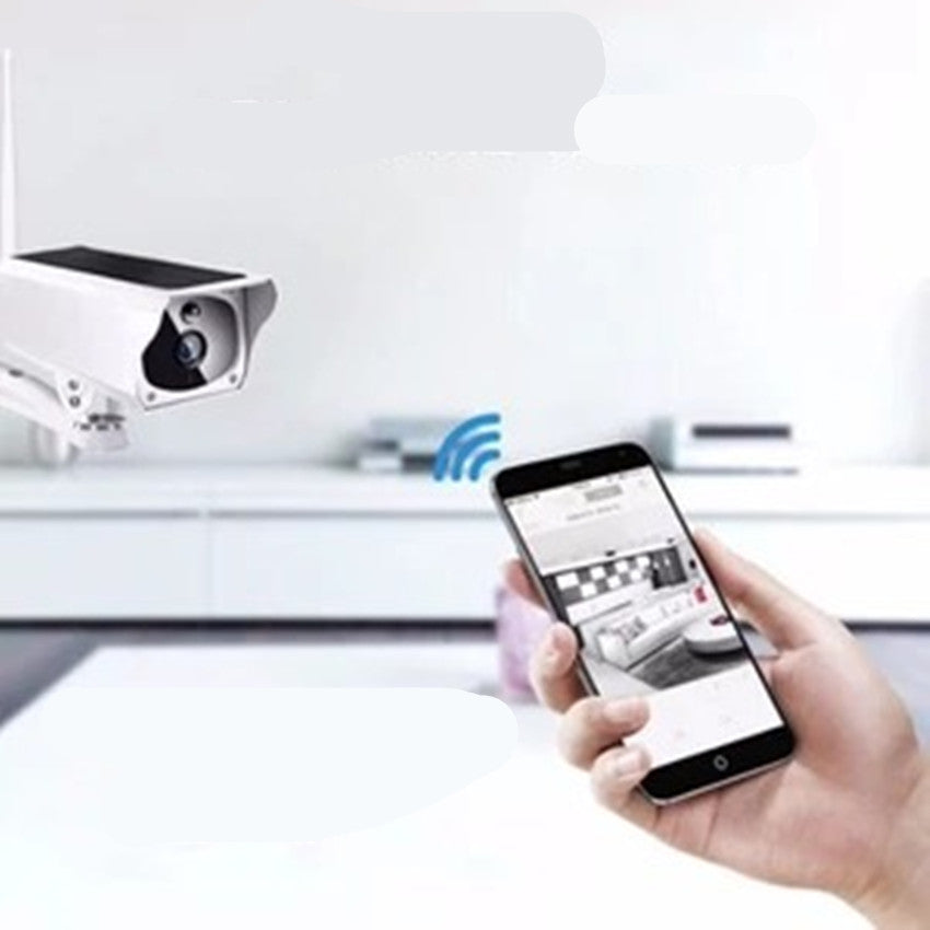 Solar surveillance camera