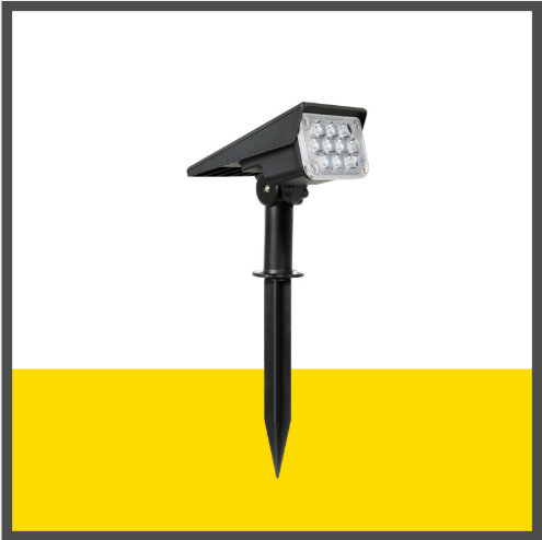 Waterproof solar lamp for outdoors